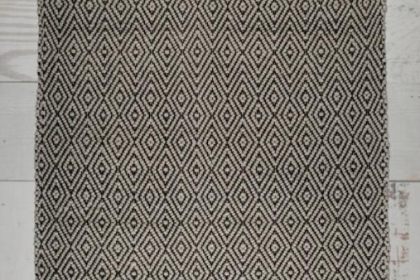 Bathmat Diamond with Black Wrap